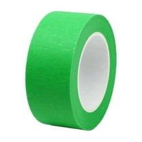 JeashCHAT Colored Masking Tape, 0.6 Inch x 14.22 Yards Colorful Thin Paper Tape, Painters Tape, DIY Craft Tape, Colorful Tape Roll for Arts Crafts Labeling, Green