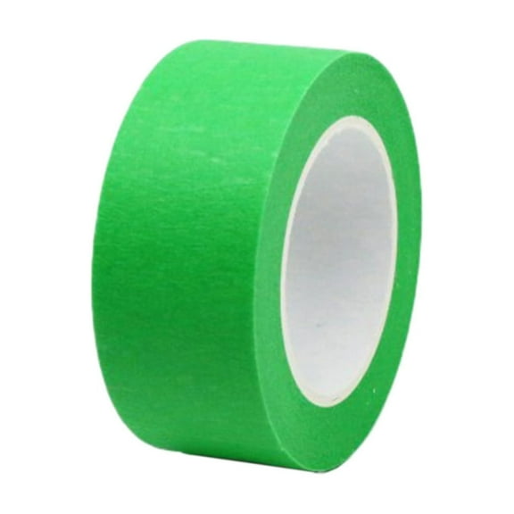 JeashCHAT Colored Masking Tape, 0.6 Inch x 14.22 Yards Colorful Thin Paper Tape, Painters Tape, DIY Craft Tape, Colorful Tape Roll for Arts Crafts Labeling, Green