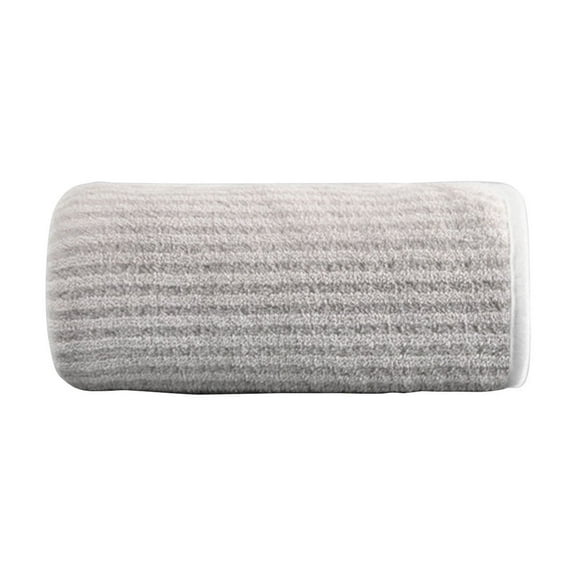 JeashCHAT Cotton Hand Towel Face Towel Soft Plush Highly Absorbent Quick Drying Towel for Bathroom Shower Beach Swimming Pool Spa Gym, 13 x 30 Inches, Gray
