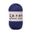 thumbnail image 1 of JeashCHAT Cotton Yarn, 5 Strands Milk Cotton Yarn Ball, 50g 355 Yards Soft Baby Yarn for Knitting, Crocheting, and Crafts, DIY Knitting Sweaters Scarves Gloves Hats Winter Christmas Gifts, 1 of 6