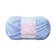 thumbnail image 1 of JeashCHAT Cotton Yarn Lightweight Yarn for Knitting, Crocheting, and Crafts, Soft Milk Cotton Wool Yarn 142 Yards, Blue, 1 of 7