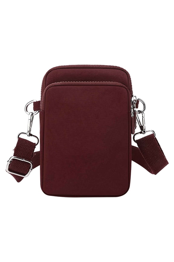 Crossbody Bag for Women, Ladies Casual Shoulder Bag Cell Phone Purse, Lightweight Shoulder Wallet Handbag with Adjustable Strap