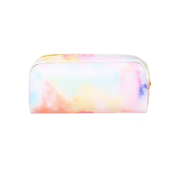JeashCHAT Cute Cosmetic Bag Dreamy Colorful Series Pencil Case Stationery Bag Storage Bag