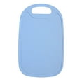 thumbnail image 1 of JeashCHAT Cutting Board for Kitchen Reversible Plastic Cutting Board for Meat Veggies Fruits, Dishwasher Safe, Easy Grip Handle (Blue), 1 of 7