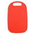 thumbnail image 1 of JeashCHAT Cutting Board for Kitchen Reversible Plastic Cutting Board for Meat Veggies Fruits, Dishwasher Safe, Easy Grip Handle (Red), 1 of 7