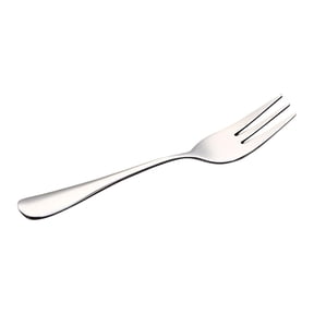 JeashCHAT Dinner Fork , Stainless Steel Fork Silverware, Salad Fork Dessert Fork, Modern Flatware, Mirror Polished, Dishwasher Safe (5.5 Inches)