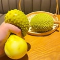 thumbnail image 1 of JeashCHAT Durian Stress Toys, Soft Stretchy Slow Rising Fruit Squeeze Stress Ball for Anxiety Relief, Sensory Toys for Office Desk, Home, Travel, Party Favors, 1 of 6