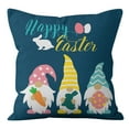 thumbnail image 1 of JeashCHAT Easter Pillow Covers 18x18 Easter Pillow Cases Rabbit Bunny Egg Hunt Patterns Decor Easter Decorations for The Home Throw Pillows Cover, 1 of 6