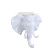 thumbnail image 1 of JeashCHAT Elephant Head Self Adhesive Wall Door Hook Hanger Bag Keys Sticky Holder WH, 1 of 2
