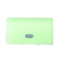 thumbnail image 1 of JeashCHAT Expanding File Folder 13 Pockets Accordion File Organizer with Elastic Buckles Closure, Large Capacity Paper Document Organizer for Work Home Office, Green, 1 of 6