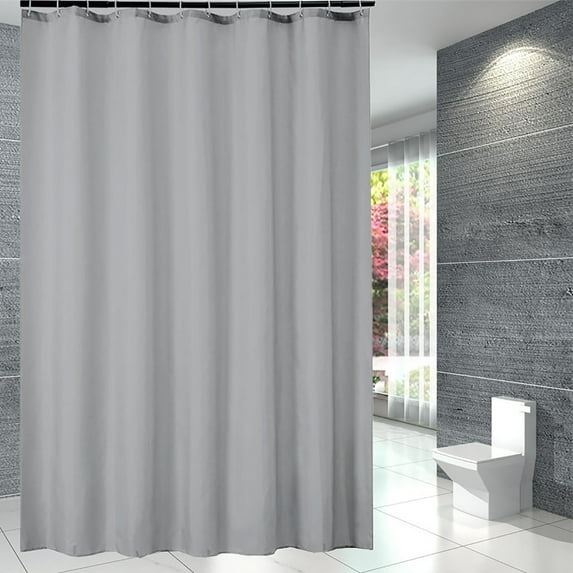 JeashCHAT Fabric Shower Curtain Liner, Plain Color Shower Curtain or Liner for Modern Hotel Home Bathroom Decor, Waterproof Thickened Cloth, Machine Washable, 40" W x 70" H