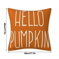 thumbnail image 1 of JeashCHAT Fall Pillow Covers 18x18 Inch Fall Decor for Home, Maple Leaf Pumpkin Decorative Throw Pillow Covers Thanksgiving Pillow Case Outdoor Cushion Cover, 1 of 2
