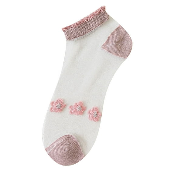 JeashCHAT Fashion Women Mesh Ladies Breathability Patchwork Thin Socks Women’s Stockings