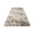 thumbnail image 1 of JeashCHAT Fluffy Area Rug for Bedroom Living Room, 2.6x5.2 Feet Rectangle Shaggy Bedside Rug, Modern Ultra Soft Indoor Tie-Dye Runner Rug, Hallway Plush Carpet for Nursery Dorm, Khaki, 1 of 3