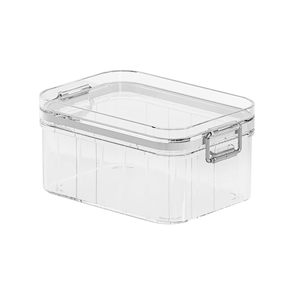 JeashCHAT Food Storage Containers with Locking Lids, Meal Prep Container, Reusable Clear Sealed Storage Box for Cereals Dry Fruits Tea, Airtight Leak Proof