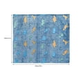 thumbnail image 1 of JeashCHAT Glow in The Dark Dinosaur Blanket for Boys Soft Plush Blue Fleece Throw Blanket. Great Dinosaur Gifts for Kids, Grandkids, Baby, Toddler, Birthday, Christmas, 1 of 9