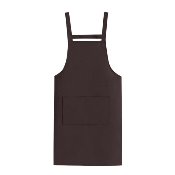 JeashCHAT H Back Style Apron with 2 Pockets for Women Men, Adjustable Plain Apron for Kitchen Cooking Baking Restaurant BBQ Home Cleaning