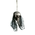 thumbnail image 1 of JeashCHAT Halloween Hanging Skull Ghost Decoration Bar Party Scary Props Halloween Decorations Indoor Outdoor Porch Yard Garden Tree Decor, Gray, 1 of 2