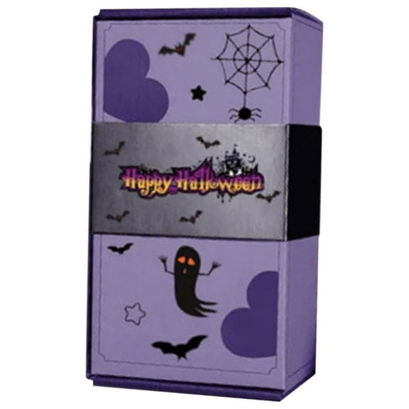 JeashCHAT Halloween Surprise Box Gift Box Set, Surprising Gift, Folding Bouncing Envelope Paper Gift Box, Scary Gift Box (10 Bounce Boxes+Gift Box+Gift Bag)