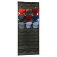 thumbnail image 1 of JeashCHAT Hat Rack , Hat Organizer, Hat Racks for Storage and Display Baseball Caps, Visible Hat Holder for Wall or Door with 24 Clear Deep Pockets and 4 Hooks, 1 of 6