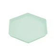thumbnail image 1 of JeashCHAT Hexagonal Plates, Dinner Plates Reusable Lightweight Plastic Plates Salad Plates Dessert Plates Fruit Plates for Kitchen, Dishwasher and Microwave Safe, 6.7", 1 of 6