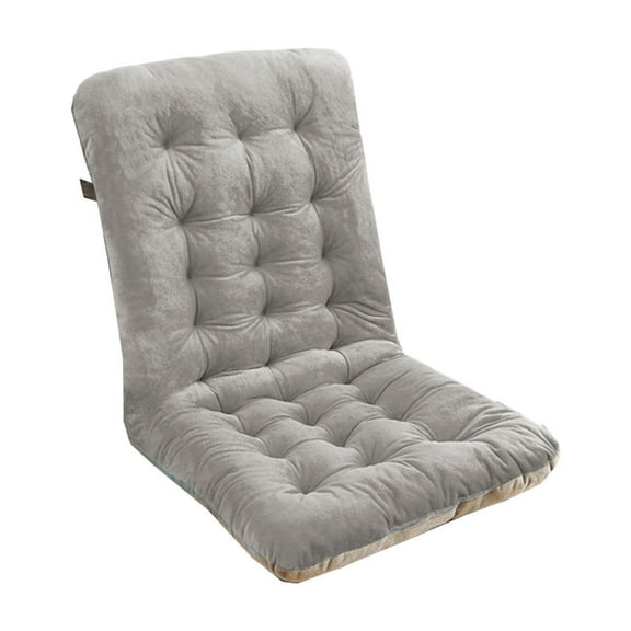 JeashCHAT High Back Chair Cushion for Patio Furniture Front Porch Rocking Chair, Indoor Seat/Back Chair Cushion, All Weather Tufted Replacement Cushion for Home Office, 17.72" x 33.46"