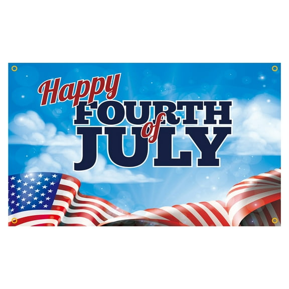 JeashCHAT Independence Day Flag Party Decoration Hanging Flag Pendant