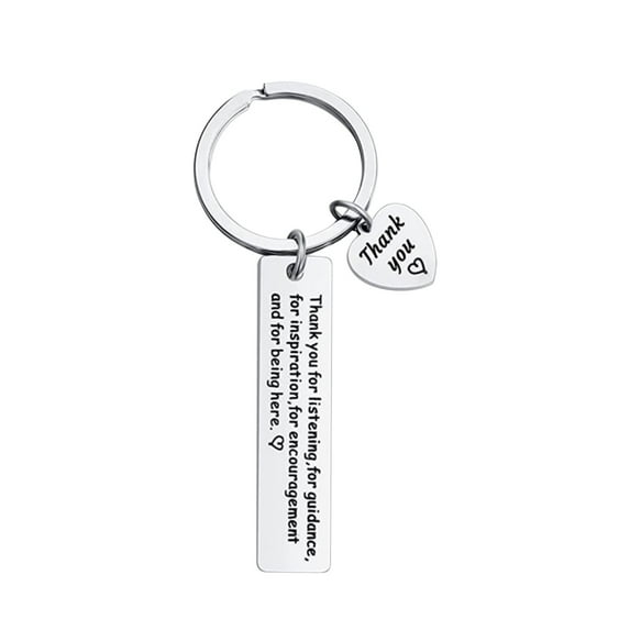 JeashCHAT Keychain Love Inspirational Encouragement Stainless Steel Keychain Gifts for Girlfriend Boyfriend Valentine's Day Gifts for Couple Best Friends Him Her