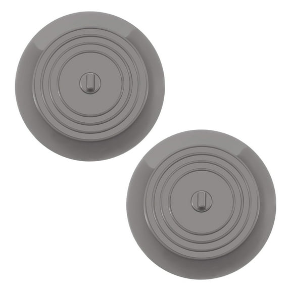 JeashCHAT Kitchen Sink Strainer Stopper Universal Silicone Sink Stopper and Stainless Steel Sink Strainer, Anti-Clogging Food Catcher Drain Plug Cover Stopper for Kitchen Sink