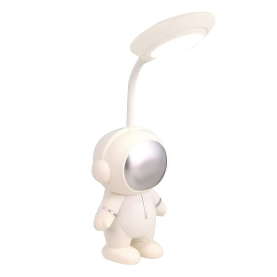 JeashCHAT LED Night Light Astronaut LED Desk Lamp Student Desktop Bedside Night Lamp