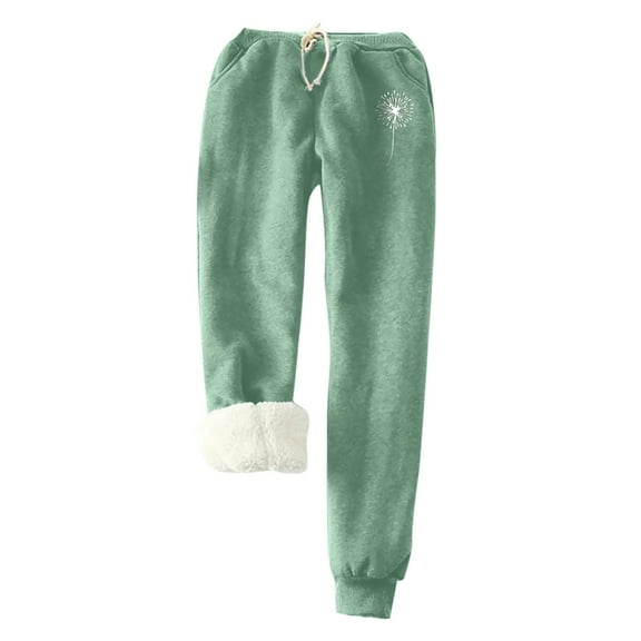 JeashCHAT Leggings for Women Casual Women Printed Span Ladies High Waist Keep Warm Long Pants Full Length Pants Leggings