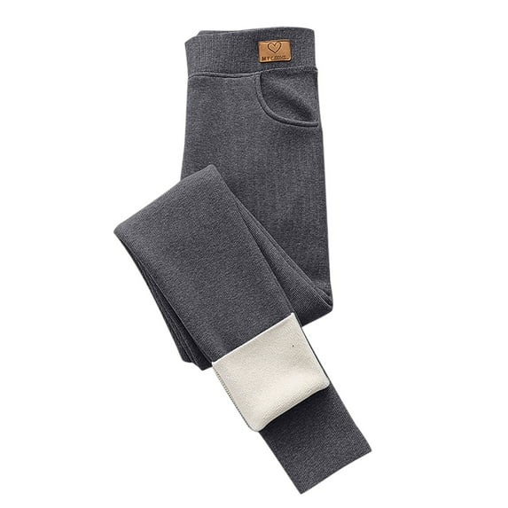 JeashCHAT Leggings for Women Casual Women Span Ladies Leggings High Waist Keep Warm Long Pants