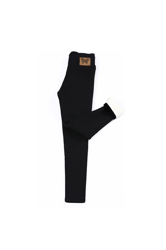 Leggings for Women Winter Sport High Waist Leg Pants Printing Casual Loose Lamb Velvet Leggins Long Pants