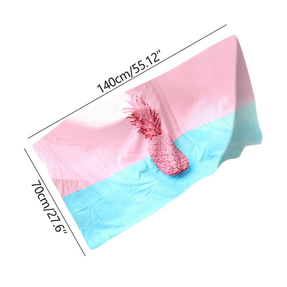 JeashCHAT Lightweight Thin Beach Towel , 27x55 Inches Sand Proof Beach Towel, Quick Dry Towels for Travel Sports Swim Spa, Super Soft Bath Towel for Kids Adult Men Women