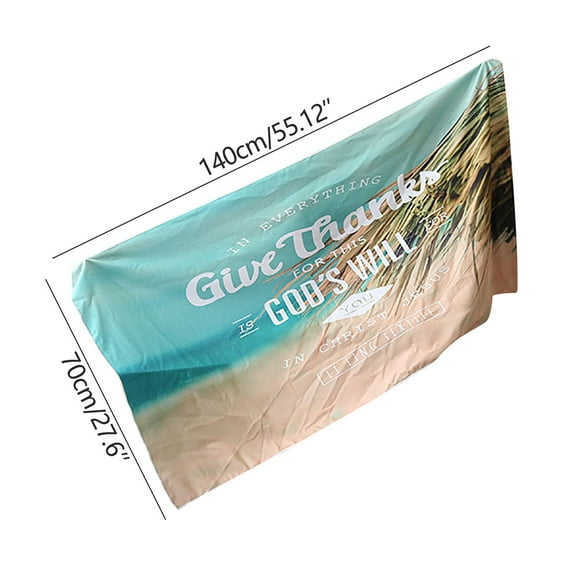 JeashCHAT Lightweight Thin Beach Towel , 27x55 Inches Sand Proof Beach Towel, Quick Dry Towels for Travel Sports Swim Spa, Super Soft Bath Towel for Kids Adult Men Women