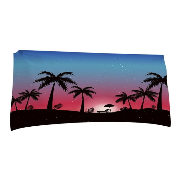 JeashCHAT Lightweight Thin Beach Towel Oversized , 30"x60" Microfiber Sandproof Towels for Adult Quick Dry Multi-Purpose Towel for Vacation Travel Sports Swim Spa