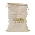thumbnail image 1 of JeashCHAT Linen Bread Bag , Reusable Drawstring Bread Bag, Food Storage, Kitchen Storage Bags of Bread Natural Unbleached, 1 of 6