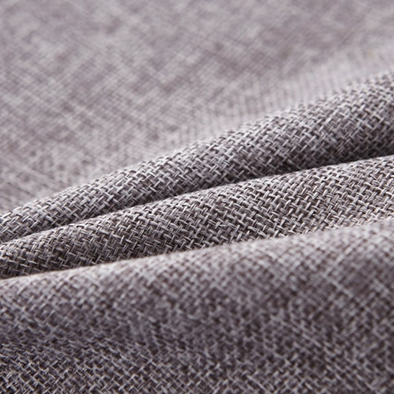 JeashCHAT Linen Cotton Throw Pillow Cover, Solid Colors Decorative Cushion Case for Sofa Couch Bed Living Room Bedroom, Garden Patio Outdoor Pillow Case, 16x16 Inch, Gray
