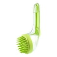 thumbnail image 1 of JeashCHAT Long Handle Pet Bath Brush, 2 in 1 Dog Bath Brush with Built-in Shampoo Dispenser, Pet Wash Brush Pet Grooming Bath Massage Brush for Long Short Haired Dogs Cats Shower, 1 of 5