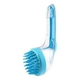 thumbnail image 1 of JeashCHAT Long Handle Pet Bath Brush, 2 in 1 Dog Bath Brush with Built-in Shampoo Dispenser, Pet Wash Brush Pet Grooming Bath Massage Brush for Long Short Haired Dogs Cats Shower, 1 of 5