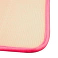 thumbnail image 1 of JeashCHAT Memory Foam Bathroom Rug , 24" x 16" Vertical Stripe Bath Mat, Soft Comfortable, Water Absorption, Non-Slip, Thick, Machine Washable, Easier to Dry Bathroom Floor Mat, Hot Pink, 1 of 2