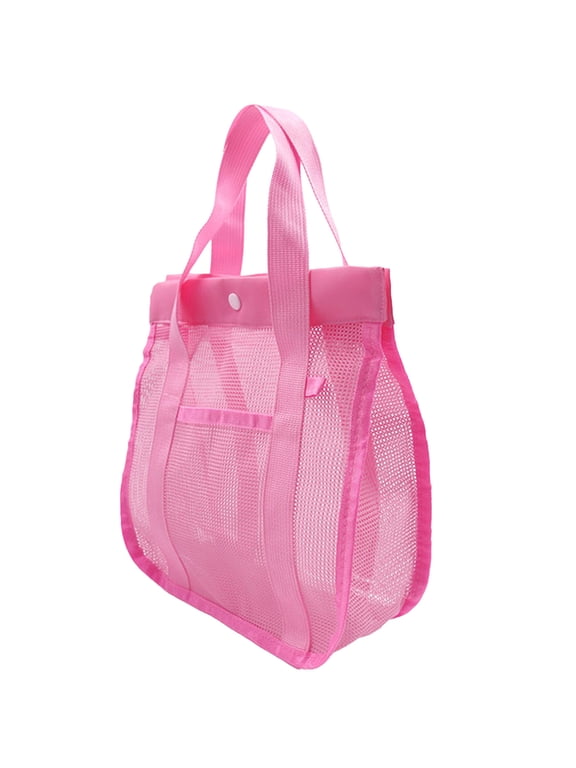 Mesh Shower Caddy, Portable Shower Bag for Bathroom, Travel, Gym, Camping, Beach, College Dorm, Quick-Dry Hanging Toiletry Tote Organizer for Bathroom Essentials, 11.4"x3.9"x13"