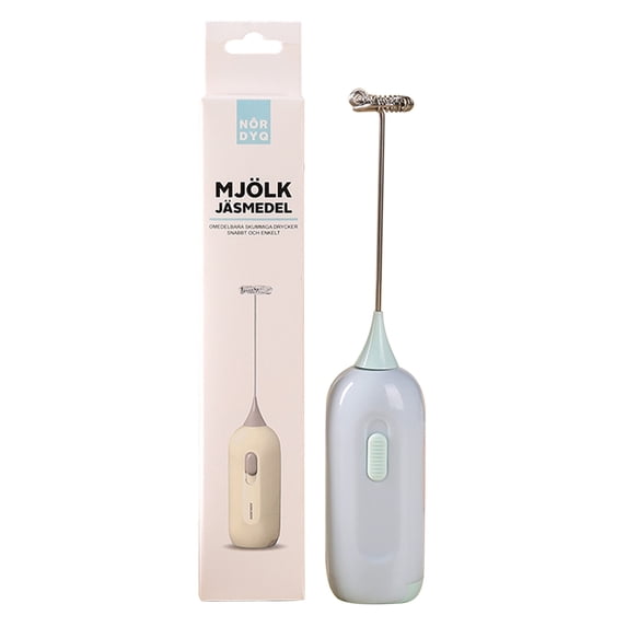 JeashCHAT Milk Frother Handheld Electric Whisk Drink Mixer Coffee Frother Egg Whisk Rotary Whisk Blender Kitchen Baking Tools