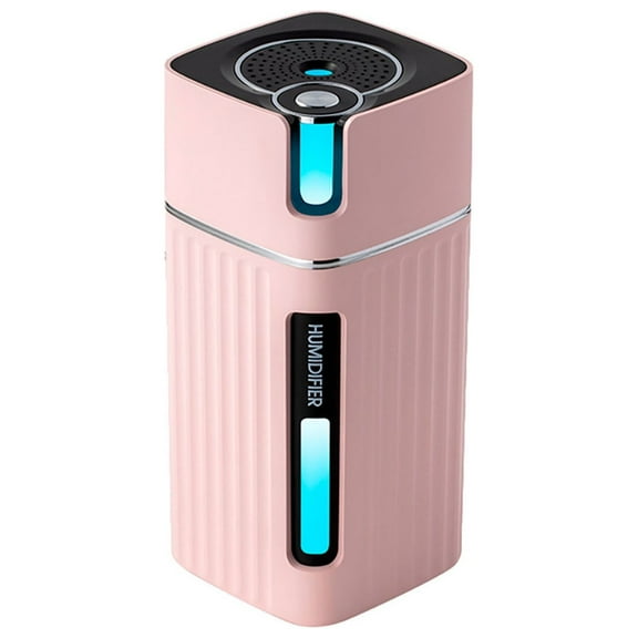 JeashCHAT Mini Humidifier, USB Personal Desktop Humidifier, Night Light Humidifier, Auto Shut-Off, 300ml Cool Mist Mode, Super Quiet Suitable For Office Desktop Car
