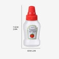 thumbnail image 1 of JeashCHAT Mini Tomato Ketchup Bottle , Portable Condiment Squeeze Bottle Subpackage Bottle Seasoning Jar for Indoor Outdoor Picnic, Easy to Carry, 1 of 2