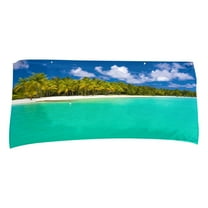 JeashCHAT Oversized Beach Towel , 30"x60" Hawaiian Extra Large Big Pool Swim Travel Soft Towels Blanket for Adult Women Men Camping Swim Spa