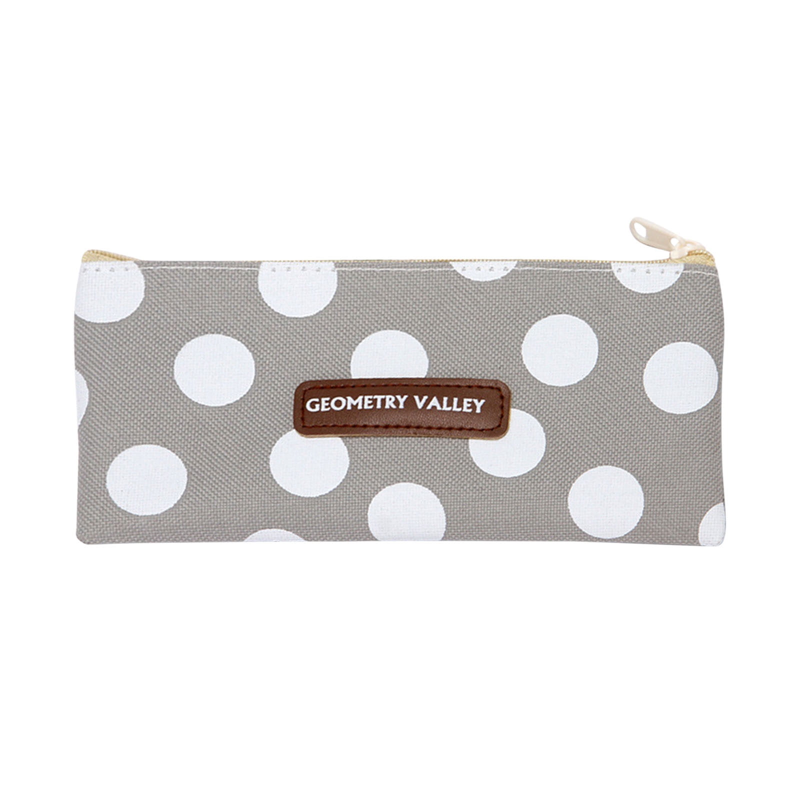 JeashCHAT Pencil Case Clearance, Fashion Lattice Dots Large