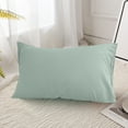 thumbnail image 1 of JeashCHAT Pillow Case, Pillow Covers with Envelope Closure, Soft Microfiber Fabric Pillowcase, Solid Color Wrinkle Resistant Bed Pillow Pillowcase Bedding 29x19 Inches, 1 of 6