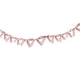 thumbnail image 1 of JeashCHAT Pink Bow Garland Banner for Party Decorations, 70.87inch Bow Tie Ribbon Garland Banner Valentine's Day Wedding Birthday Party Decorations, 1 of 9