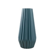 JeashCHAT Plastic Vase Unbreakable 8.3 inch Lightweight Flower Vase for Home Decor, Modern Small Vase for Flower Arrangement Living Room Dining Table Centerpiece